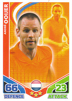 Andre Ooijer Netherlands 2010 World Cup Match Attax #116